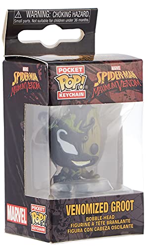 Funko Pop Keychain Marvel Venom : Groot, Multicolor, One Size (46464)