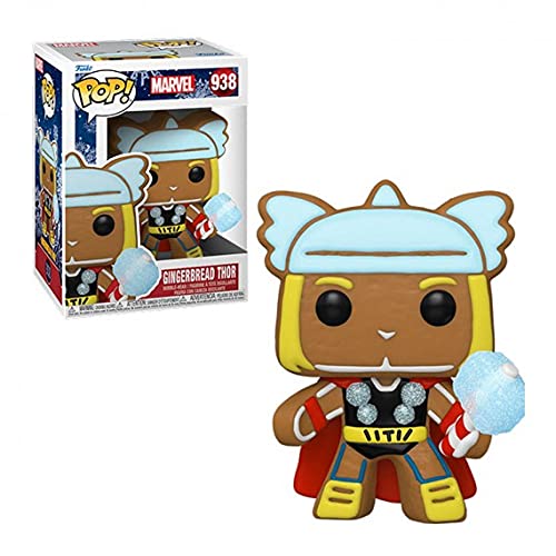 Funko- Pop Marvel Holiday-Thor S3 Figura coleccionable, Multicolor (50663)