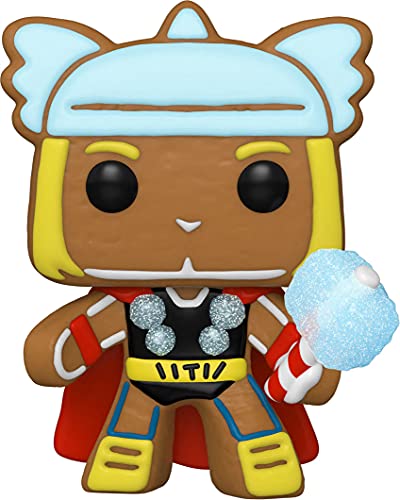 Funko- Pop Marvel Holiday-Thor S3 Figura coleccionable, Multicolor (50663)