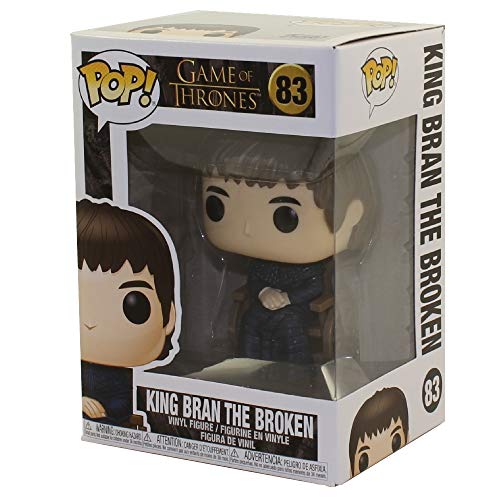 Funko - Pop! TV: Game of Thrones - King Bran The Broken Figura Coleccionable, Multicolor (45429)