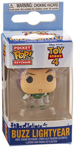 Funko- Toy Story Pixar Llavero Pocket, Color Purple, Green (37418)