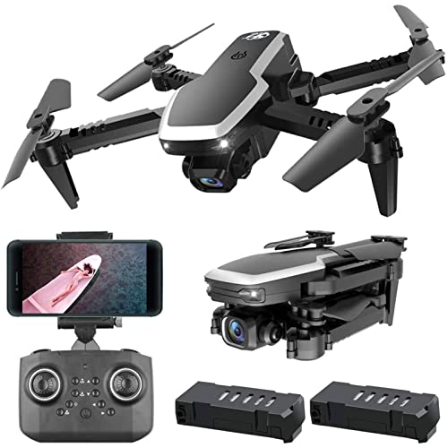 GAOFQ Mini dron para niños con cámara 4K HD FPV Quadcopter El Mejor dron para niños y Principiantes RC, Volteretas 3D, Modo sin Cabeza y baterías adicionales Juguetes para niños y niñas