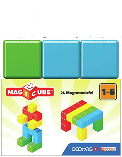 Geomag-GM148 Bloques de construcción de Juguete, 24 Pieza(s), Plaza, Monótono, Niño/niña (GM148)