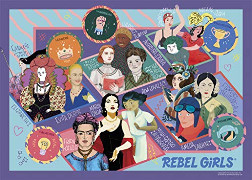 Gibsons- Rebel Girls 100 Puzle, Multicolor (G2221)