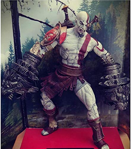 God of War: Ultimate Kratos PVC Figura de acción Muñeca Decoración Colección de adornos Juguete Personaje animado Modelo 18 cm