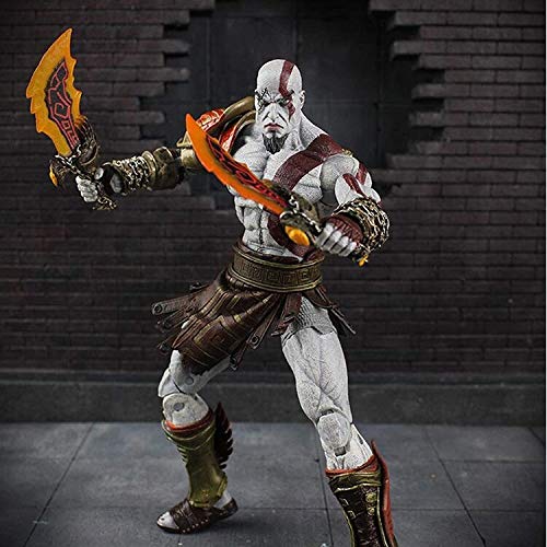 God of War: Ultimate Kratos PVC Figura de acción Muñeca Decoración Colección de adornos Juguete Personaje animado Modelo 18 cm