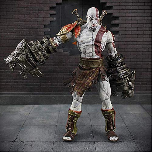 God of War: Ultimate Kratos PVC Figura de acción Muñeca Decoración Colección de adornos Juguete Personaje animado Modelo 18 cm