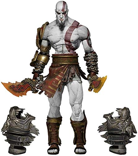 God of War: Ultimate Kratos PVC Figura de acción Muñeca Decoración Colección de adornos Juguete Personaje animado Modelo 18 cm