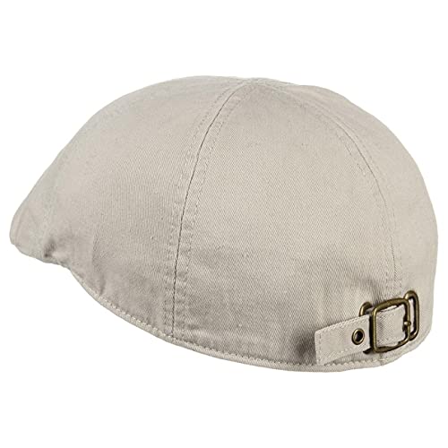 Gorra ancha con visera, gorra de verano, gorra Gatsby beige Talla única