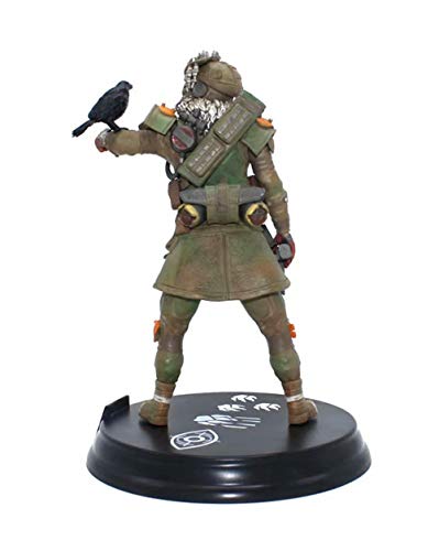 GSDGSD 25 CM Bloodhound Tracker Apex Legends Aciton Figura Anime Juego Bloodhound Wraith Pathfinder Pathfinder Gibraltar PVC Figura