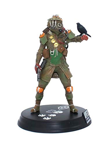 GSDGSD 25 CM Bloodhound Tracker Apex Legends Aciton Figura Anime Juego Bloodhound Wraith Pathfinder Pathfinder Gibraltar PVC Figura