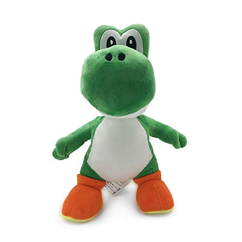 Gwgbxx Regalos 2styles Tamaño Grande De Super Mario Bros Mario & Luigi Permanente Yoshi Muñecos De Peluche De Juguete Suave Relleno Peluche Super Mario Muñeca For Niños (Color : Yoshi 33cm)