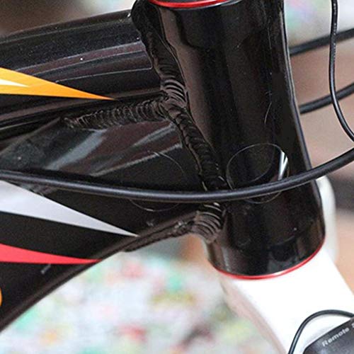 Harilla 3.3 pies/Rollo de Marco Transparente para Bicicleta, Cinta Adhesiva de protección para Bicicleta, Protector de Marco de Cadena, Herramienta de