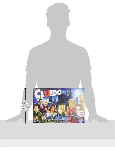 Hasbro Gaming - Cluedo (Hasbro 38712521) (versión en portugués)