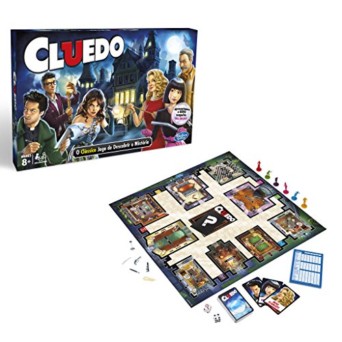 Hasbro Gaming - Cluedo (Hasbro 38712521) (versión en portugués)