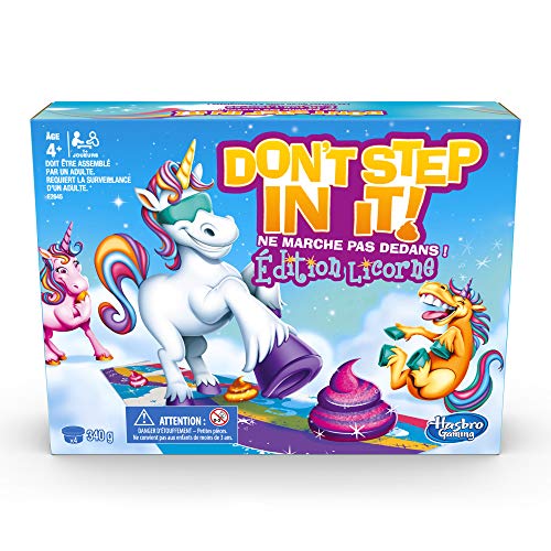 Hasbro Gaming Don't Step In It Unorne - Juego de Mesa con Texto en francés