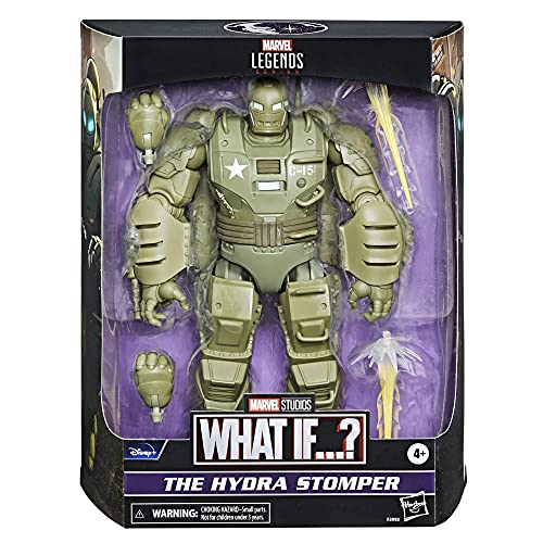 Hasbro Marvel Juguete Hydra Stomper Figura de acción de 15 cm de Legends Series, diseño Premium, Figura de 15 cm, Mochila, 4 Accesorios (F2992)