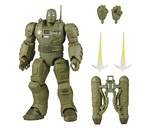 Hasbro Marvel Juguete Hydra Stomper Figura de acción de 15 cm de Legends Series, diseño Premium, Figura de 15 cm, Mochila, 4 Accesorios (F2992)