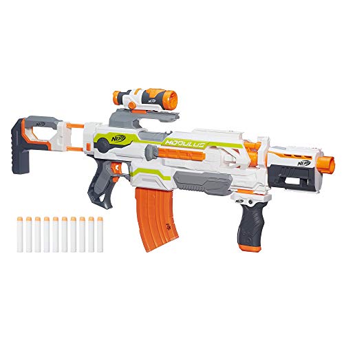 Hasbro Nerf – N-Strike Elite Dart Dardos de juguete de recambio, Modulo ECS 10