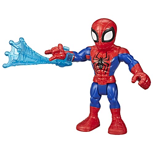 Hasbro Playskool - Marvel Super Hero Adventures-Spider-Man Heroes Figurina, Multicolor, 12,5 cm, E6260ES0