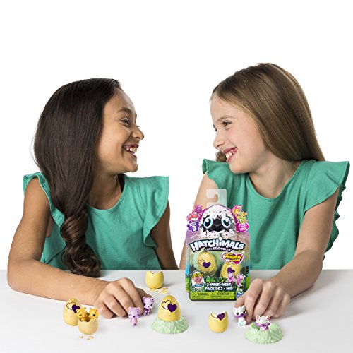 Hatchimals CollEGGtibles 2 Pack + Nest - Season 3 Niño/niña - Kits de figuras de juguete para niños (5 año(s), Niño/niña, Multicolor, 127 mm, 50,8 mm, 152,4 mm) , color/modelo surtido