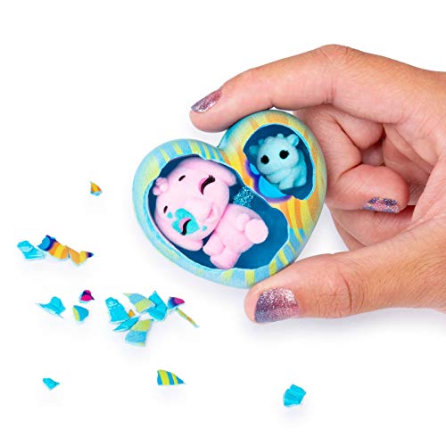 HATCHIMALS COLLEGGTIBLES - Pet Obsesessed - Hatchipets 2 unidades de nuevos corazones Hatchy