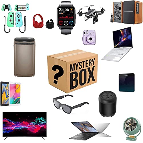 HIZQ Mystery Box Producto Electrónico Lucky Blind Box Puede Abrir Relojes Inteligentes Teléfonos Móviles Controladores De Juegos Cámaras Digitales Todo Es Posible