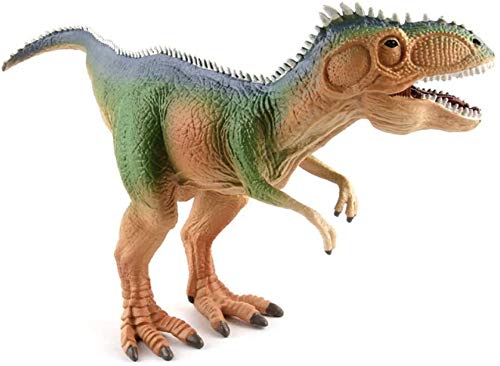 Hogar Personalidad Modelo Animal Big Dinosaur Simulación Giganotosaurus Toy Toy Soft Plástico Escritorio Juguetes 29x15cm UOMUN