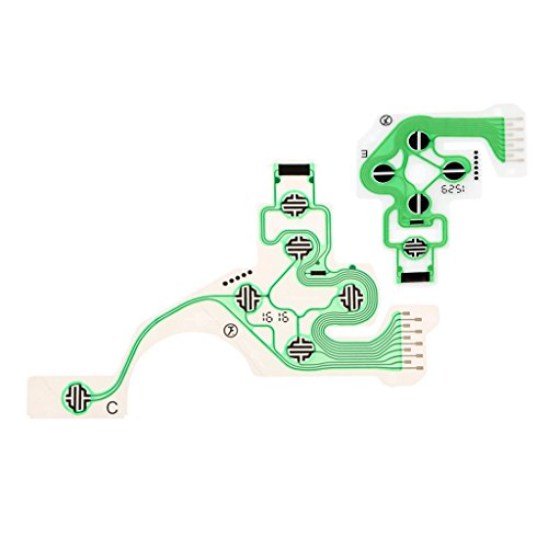 Homyl Película Conductora Teclado Parte de Reparación de Cable de Cinta para Playstation 4 Controller Dualshock 4