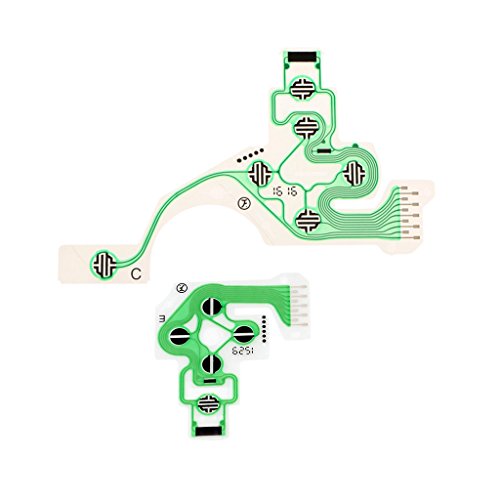 Homyl Película Conductora Teclado Parte de Reparación de Cable de Cinta para Playstation 4 Controller Dualshock 4