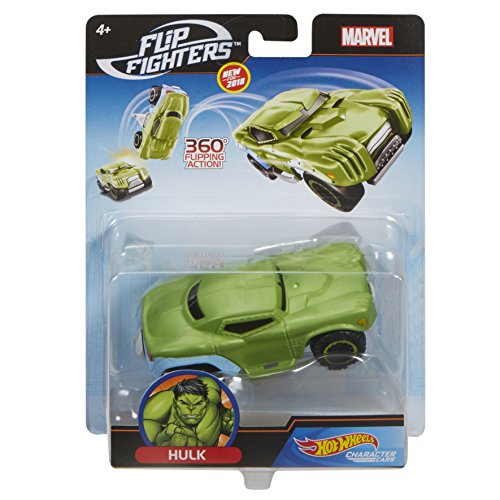 Hot Wheels FLM73 Marvel Flip Fighters Car Surtido