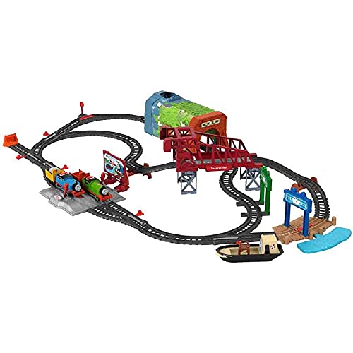 Il Trenino Thomas - Mille Aventure a Sodor, Pista con Locomotoras motorizadas Juguete para niños de 3 años GVL59