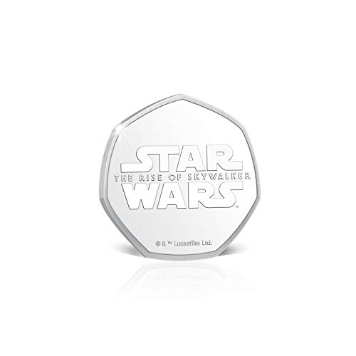 IMPACTO COLECCIONABLES Star Wars El Ascenso de Skywalker - Jannah - Moneda / Medalla Heptagonal 50p, con baño en Plata .999