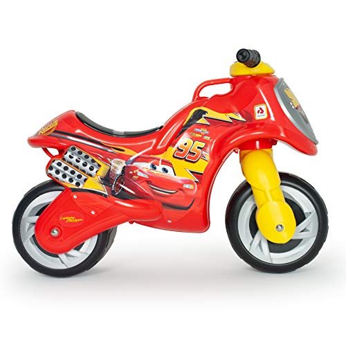 INJUSA - Disney-Pixar Rayo McQueen Moto Correpasillos Neox Cars, color rojo (19051/000)