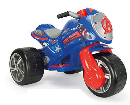 INJUSA- Disney TRIMOTO Waves Avengers 6V, Color Azul y Rojo (72977)