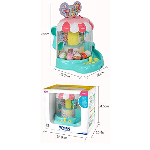 IW.HLMF con Luces Music Claw Machine Juegos de Arcade Interiores Electrónicos para niños Niños como Regalo Mini Candy Grabber Christmas