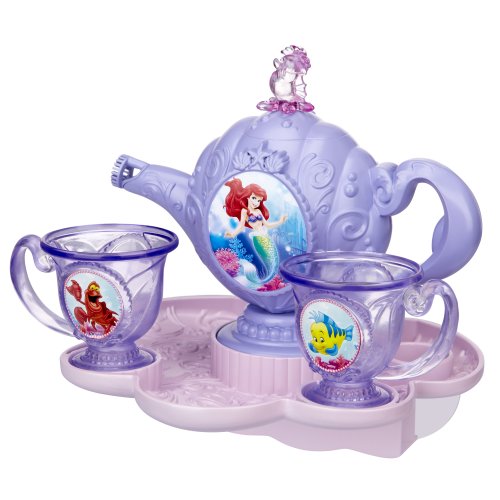 Jakks Disney Princess La Sirenita Ariel - Juego de té para la bañera