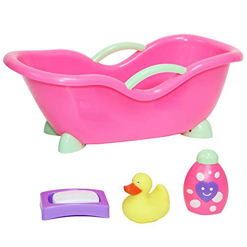 JC TOYS- Accessories Accesorios para muñecas, Color Rosa (81453)