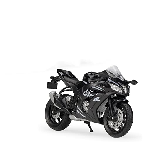 JPJBY 1:18 para Kawasaki Ninja 2017 ZX10-RR Simulación Modelo De Motocicleta Juguete Colección De Regalos Exhibición Modelo Coche fundición presiónresión