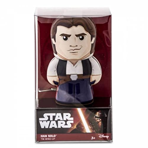 Juguete Decorativo de Hojalata HAN Solo BEBOT Personajes de Cuerda de Star Wars. Juguetes y Juegos de Colección. Regalos Originales. Decoración Clásica. Navidad y Reyes.