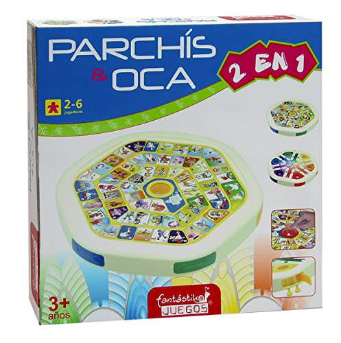 Juinsa- Parchís Oca automático, 6 jugadores, 37 x 16 x 37 cm (9626.0)