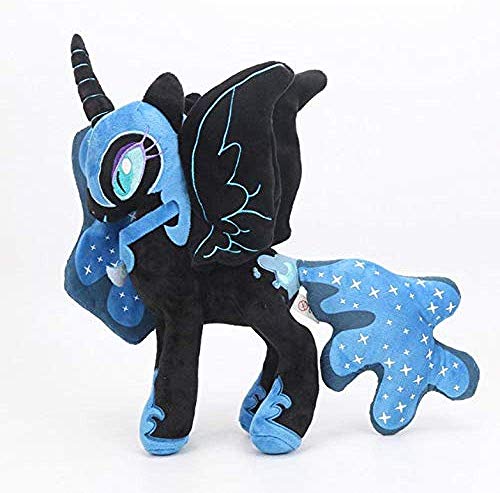 Junsansir My Little Pony Peluches 40cm La Amistad es mágica Princesa Luna Celestria Woona Nightmare Moon Daybreaker Muñecas de Peluche