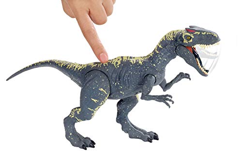 Jurassic World Dino Sonidos Allosaurus, dinosaurio de juguete (Mattel FMM30)