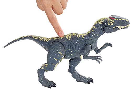 Jurassic World Dino Sonidos Allosaurus, dinosaurio de juguete (Mattel FMM30)