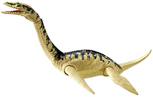 Jurassic World Dinorivals Plesiosaurus Dinosonidos, juguete de dinosaurio (Mattel GFG68)