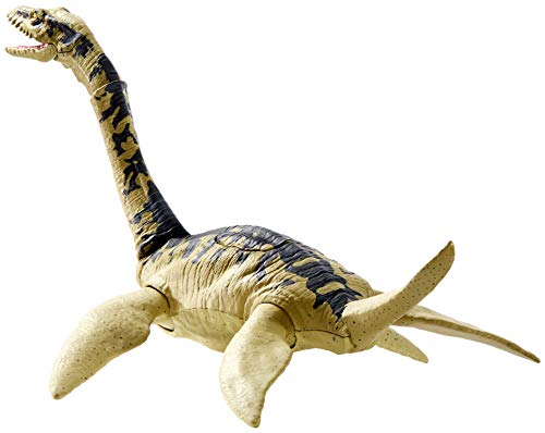 Jurassic World Dinorivals Plesiosaurus Dinosonidos, juguete de dinosaurio (Mattel GFG68)