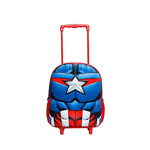 Karactermania Capitán América Civil War - Mochila Basic con Carro, Negro