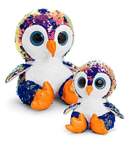 KeeLTOYS SF2605 - Peluche de pingüino de Lentejuelas (20 cm)