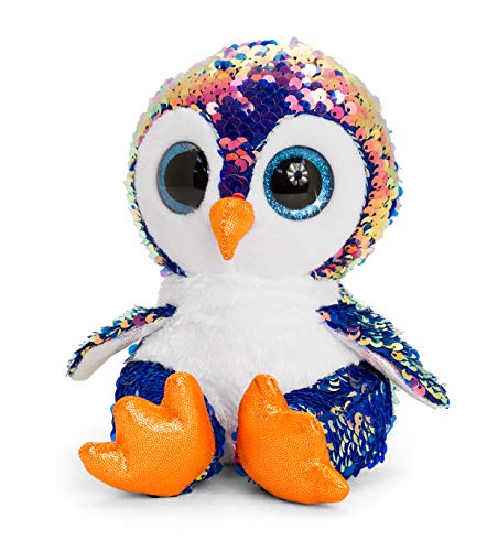 KeeLTOYS SF2605 - Peluche de pingüino de Lentejuelas (20 cm)