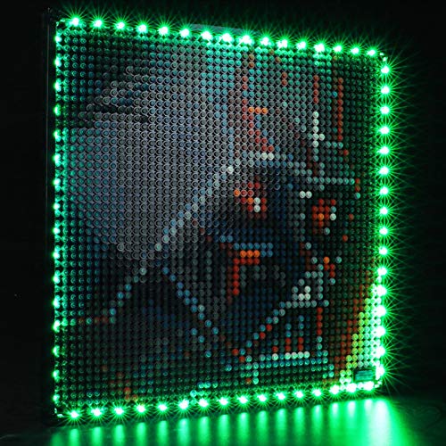 Kit de Iluminación LED para Lego 31200, Kit de Luces Compatible con Lego Art Los Sith (No Incluye Modelo Lego)